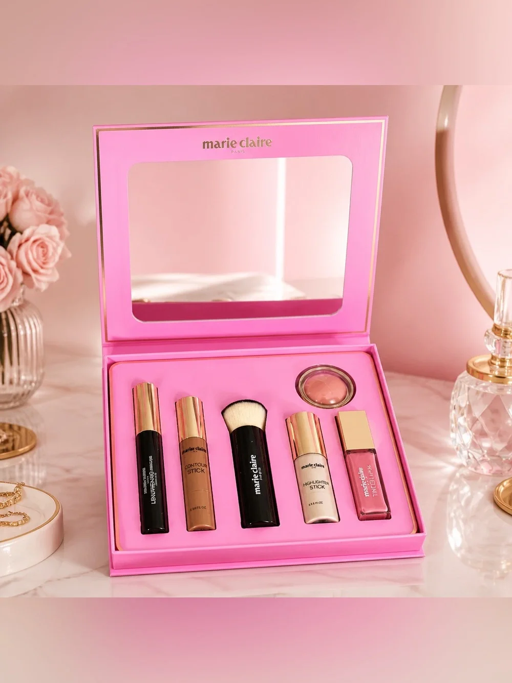 Marie Claire Face Makeup Essentials Core Makeup Collection Set NIB